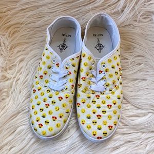 Soulmates Emoji Sneakers Sz M (7-8)